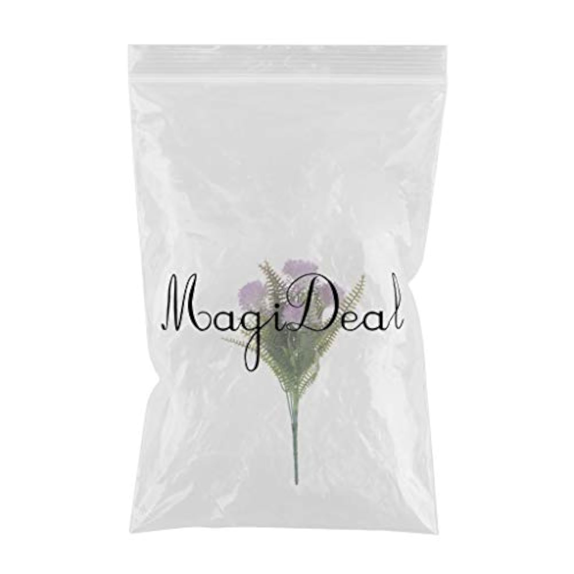 Artificial 5-Head Onion Flower Persian Leaves Grass Home Decor