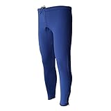 pistro New 2mm Neoprene Wetsuit Trousers Long Pants Surf Surfing Board Diving S-XXL - Blue, M