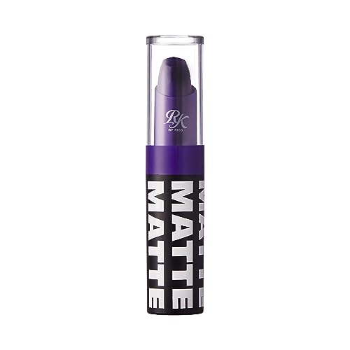 Ruby Kisses Ultra Matte Super Rich Lipstick 3.5g/0.12oz (RMLS18 PURPLE AFFAIR)