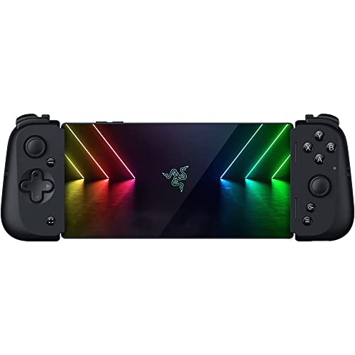 Razer Kiyo V2 for Android - モバイル ゲーム コントローラー (ユニバーサル フィット拡張可能ブリッジ、PC およびコンソール ゲームのストリーミング、人間工学に基づいたデザイン、Razer Nexus アプリ搭載)、ブラック