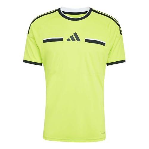 adidas Men's Referee 26 Jersey, Team semi sol Yellow/Black, XL