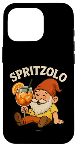 Custodia per iPhone 16 Pro Cover Divertenti - Spritz Alcool Frasi Simpatiche Spritzolo