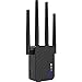 Produktbild SCZZ WiFi 1200Mbps WiFi Extender, 5Ghz WiFi Booster, Wireless Router Extender, Wireless Repeater Range Extender (2 Ethernet-Anschluss Wireless-Repeater/Router/AP-Modus, Plug and Play, WPS)