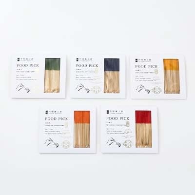 フードピックセット(5色)