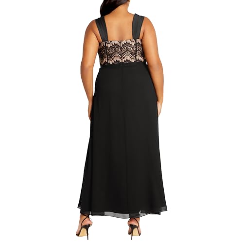 City Chic Women's Maxi Dress-Sweet Evie2