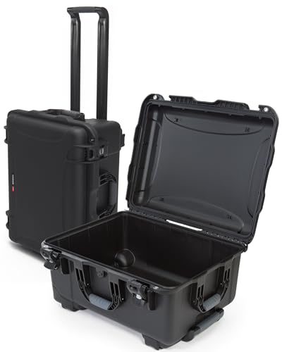 Image of NANUK 950 Empty Hard Case - Waterproof Travel Hard Case with Wheels, 22.8 inch x 18.3 inch x 11.7 inch, Dustproof and Impact-Resistant, Ideal for Heavy Loads - Black