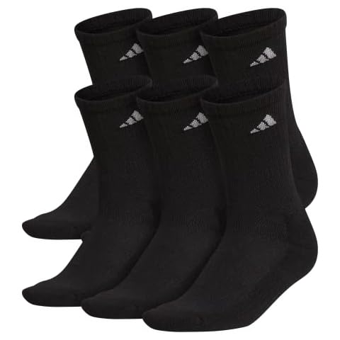 adidas Women's Athletic Cushioned Crew Socks Cover