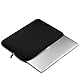 Schutzhülle für Laptop 13 Zoll Laptop Macbook Air Pro Retina (schwarz Neopren Wasserdicht)