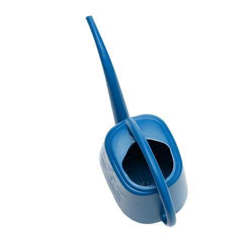 Image of Bloem Aqua Rite Watering Can: 56 Oz - Classic Blue - Large Capacity, Extra Long Spout, Durable Plastic, One Piece Construction, for Indoor & Outdoor Use, Gardening
