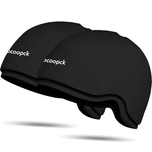2 Packs Cold Cap for Chemotherapy Patients, Chemo Care Package for Women and Men, Migraine Ice Cap, Ice Hats for Migraines, Head Cooling Cap for Headach，Cooling Hat for Stress Relief, Cold Compress