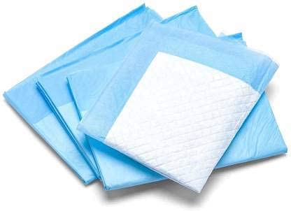Image of PSK PET MART Dog Training Pads /Training Pee and Potty Pads with Quick Drying Surface and Absorbent Core /Suitable for Small /Large Breed Puppies /Size: XL /L-60 cm X H- 45 cm (10 Pcs)