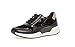 Produktbild Gabor Damen Low-Top Sneaker, Frauen Halbschuhe,Wechselfußbett,straßenschuhe,Strassenschuhe,Freizeitschuhe,schwarz/Dark-Rose,40.5 EU / 7 UK