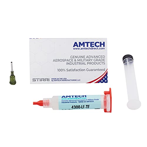 AMTECH 4300/LF-4300-TF Universal-Lötmittel auf Harzbasis - 5 g Spritzen-Set Cover
