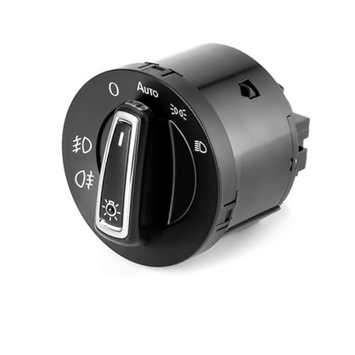 WwwBaoF8 Scheinwerfer Nebel Licht Lampe Knopf Steuerschalter Für Golf Jetta MK5 6 Tiguan Touran Passat Polo Bora-1C0941531 3BD941531 3BD941531A,EIN Reparatursatz für den Steuerschalter,A-10 Pin