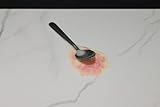 Fake Melted Strawberry Ice Cream with Spoon