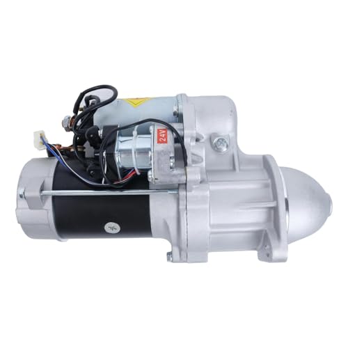 24V 9T Starter Motor 8970298637 Compatible para Motor Isuzu 4BD1 4BG1 Hitachi EX100-3C EX120-5 EX130K-5 EX135UR miniatura 2
