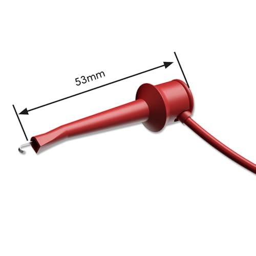 Image of Goupchn 10PCS Test Hooks to Breadboard Female Jumper Wires (Pack of 2)
