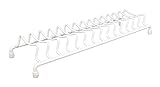 Soporte para Platos de Cocina de plástico, Color Blanco, tamaño Grande (Soporte para 15 Platos)