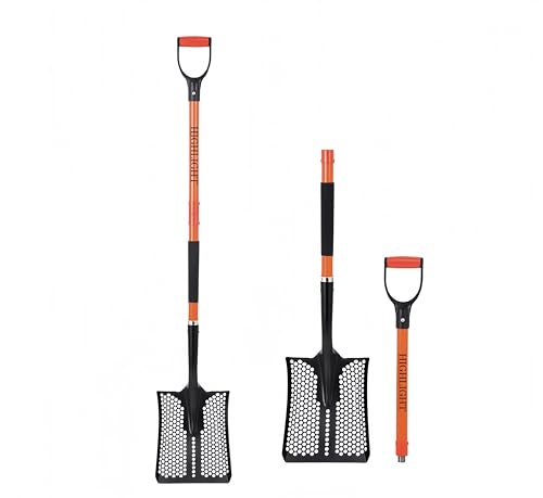 Pala tamizadora cuadrada de 45" desmontable y fácil de montar miniatura 1