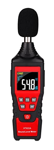 騒音計、 ノイズテスター高精度ノイズ検出器専門デジタルサウンドレベルメーターノイズメーターデシベルメーター