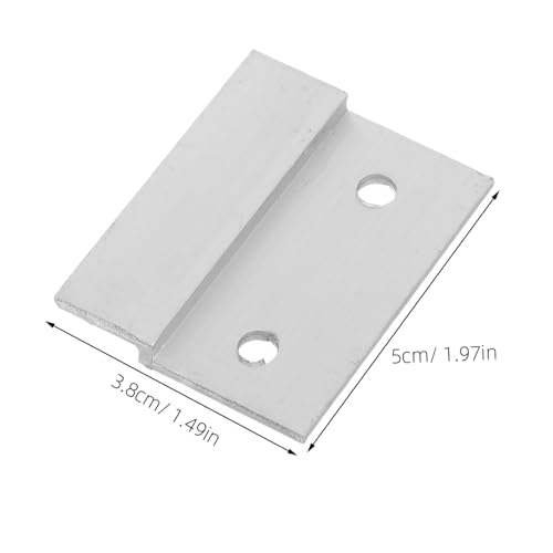 Image of DOITOOL Heavy Duty Picture Hanging Kit French Cleat Metal Mounting Bracket for Easy Installation of Art Frames Mirrors and Whiteboards Comprehensive Z Clip Wall Mount Hardware