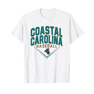 Coastal Carolina Chanticleers Baseball Bullpen White T-Shirt