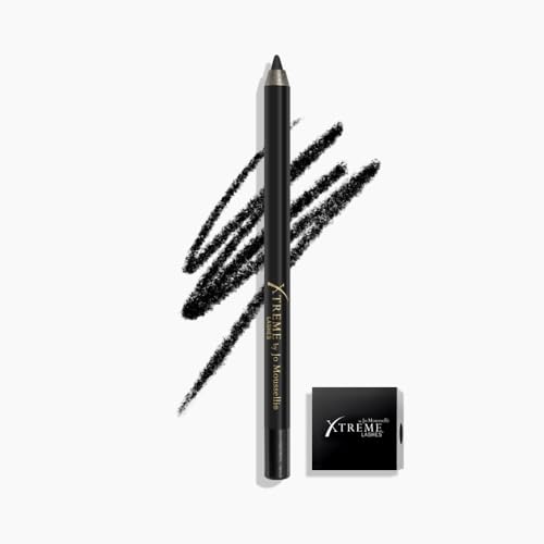 Xtreme Lashes GlideLiner Lápiz de ojos de larga duración con sacapuntas (Xtreme Negro)