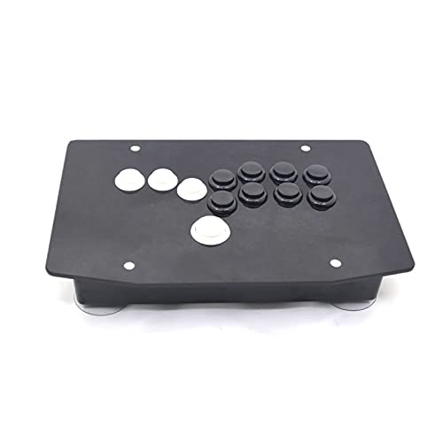 CHAOQING RAC-J500B All Buttons Arcade Fight Stick Game Controller Hitbox Joystick Fit for PC USB Game Console (Color : Other Contact US)