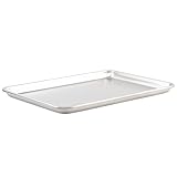 Winco Commercial-Grade Aluminum Sheet Pan, 20 Gauge, 1/2 Size
