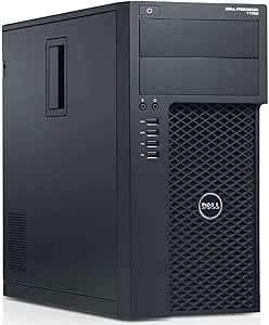 Dell Precision T1700 Tower PC Computer Desktop Intel Xeon E3-1271 V3 - Ram 16GB - SSD 512 GB - Scheda Video Dedicata AMD W4100 2GB - Lettore DvD - Windows 11 Pro (Ricondizionato)