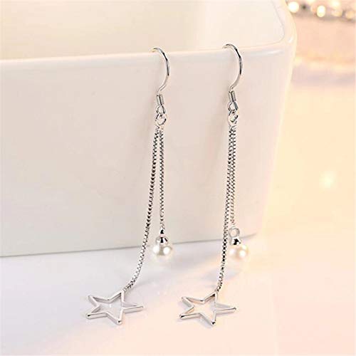 Boucles d'oreilles en argent 925 pour femme avec perles