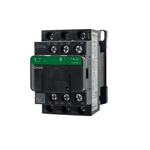 Contacteur ca tripolaire LC1D12 380V version noire compacte et robuste
