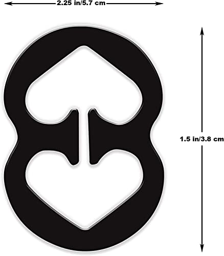 Image of DClub Razor Clips Bra Strap Clips Racer Back Conceal Straps Cleavage, Bra Strap clip holder hook, Anti Slip Bra strap holder