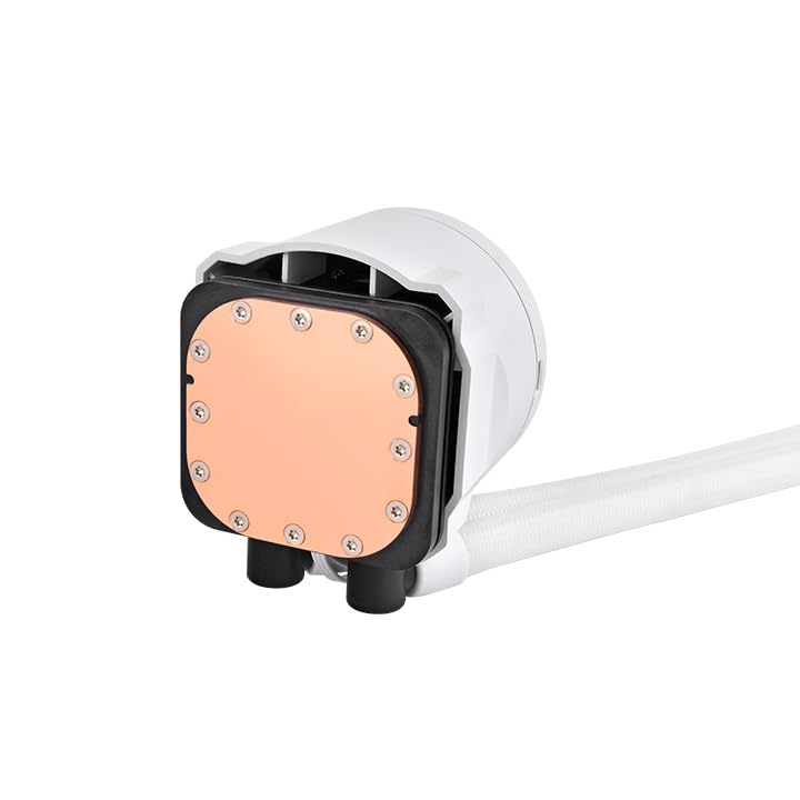 Image of Thermaltake TH360 V2 Ultra ARGB Sync /AlO Liquid Cooler /ARGB Fan 120 * 3 /PWM 500~1500rpm /Water Block 2.1 inch LCD /White, CL-W405-PL12SW-A
