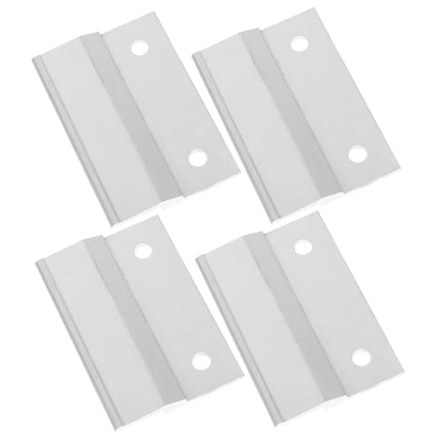 Image of SHINEOFI 4pcs Aluminum Pendant Frame Hangers French Cleat Picture Hanger Heavy Duty Hardware