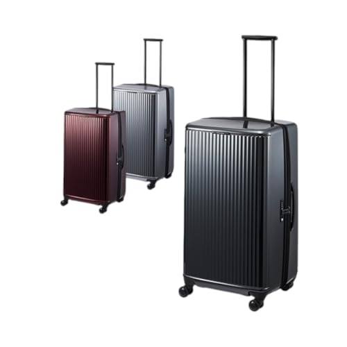 PROTeCA INRYU METALLIC 03525(02ガンメタリック) 108L J5 インリュウ スーツケース 双輪 日本製 キャスターストッパー 10日以上の旅行に