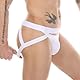 Alienjoy Jockstrap Herren Tanga Strings Mit Rings Männer Sexy Unterwäsche Tanga Sportunterwäsche Hohl Thong Unterhosen