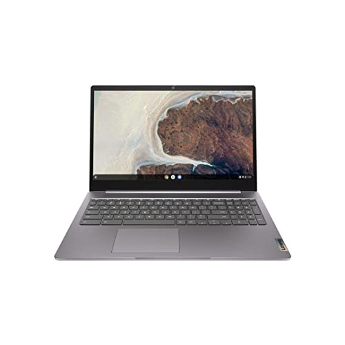 Lenovo Ideapad 3 15IJL6 Chromebook Ordenador portátil, Intel Celeron N6000, 8Gb Ram, 128Gb Ssd, 15,6' táctil Full HD, Google Chrome