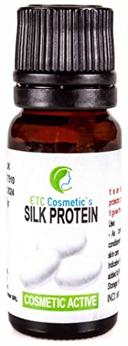 PROTÉINE DE SOIE - 12 gr - comme ingrédient pour les formulations cosmétiques, recommandé dans tous les types de produits de soins de la peau et des cheveux.