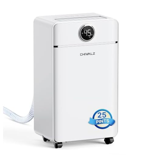CHIVALZ 25 Pints Dehumidifier for Home