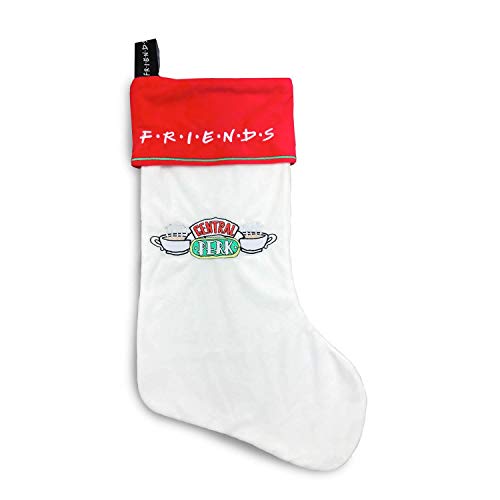 Groovy UK Ltd Friends Christmas Stocking - White
