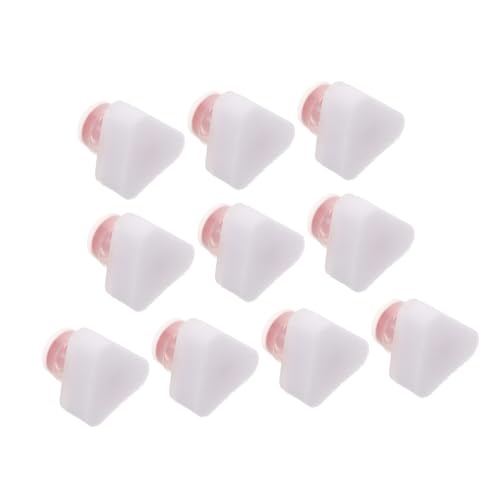 SAFIGLE 10 Piezas Cabeza de Cepillo para lustrar Zapatos Esponja de Limpieza de Coche Viscosidad único Esponja limpiadora Esponja Triangular Limpiador de Crema betún marrón para Zapatos