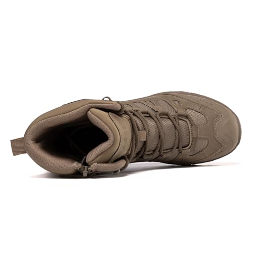 Image of Winter Snow Boots Waterproof Military Training Anti Slip Warm Boots Thickened Cotton Walking Ankle Boots For Man