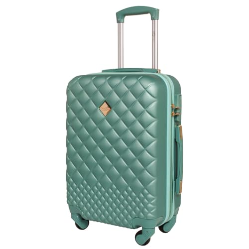 CABIN GO 5590T Valigia, Trolley Viaggio Rigido ABS, Trolley rigido con ruote girevoli 55x40x20
