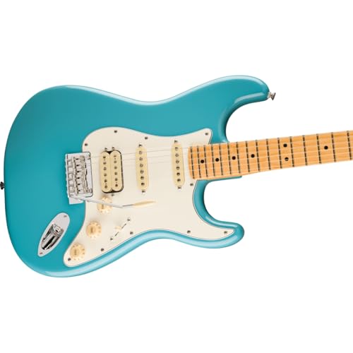 Image of Fender 0140542518 (Player II Stratocaster HSS Maple Fingerboard, Aquatone Blue)