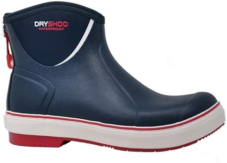 Dryshod Mens Slipnot Deck Boots 10 D Navy | Image 1