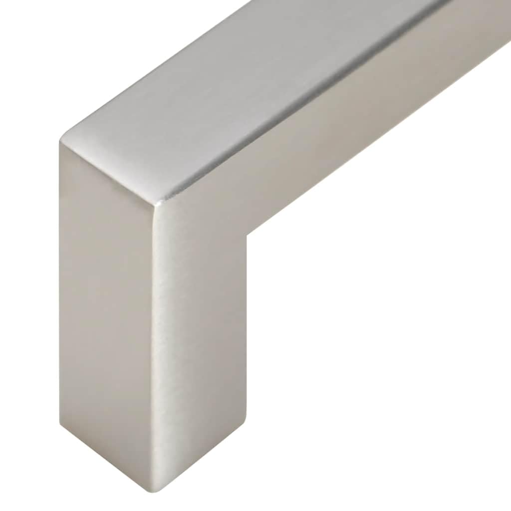 vidaXL Maniglie per Mobili 5pz Argento 480mm in Acciaio Inox