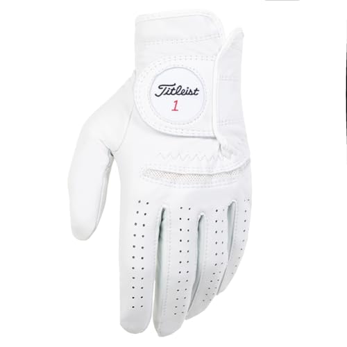 Titleist Perma Soft Handschuh Herren weiß Linke Hand/M