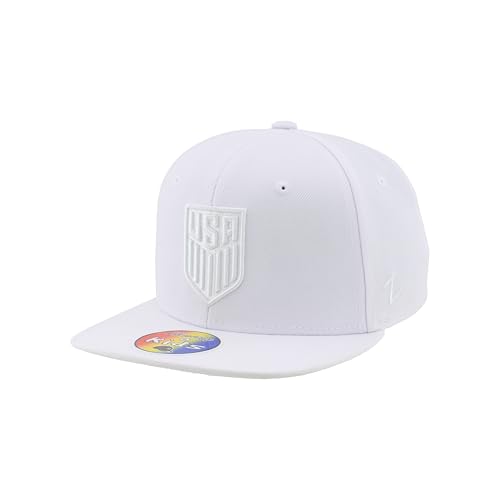 Gorra Snapback juvenil USMNT blanca oficial miniatura 1