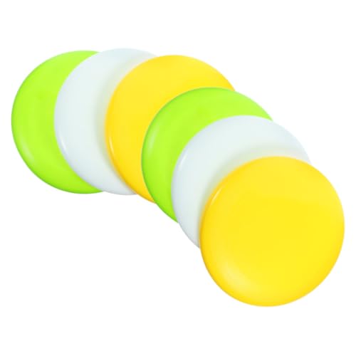 POPETPOP 6pcs Softball Pitching Golf Discs for Pitching Skill Trainer Control Tool Endurance Building